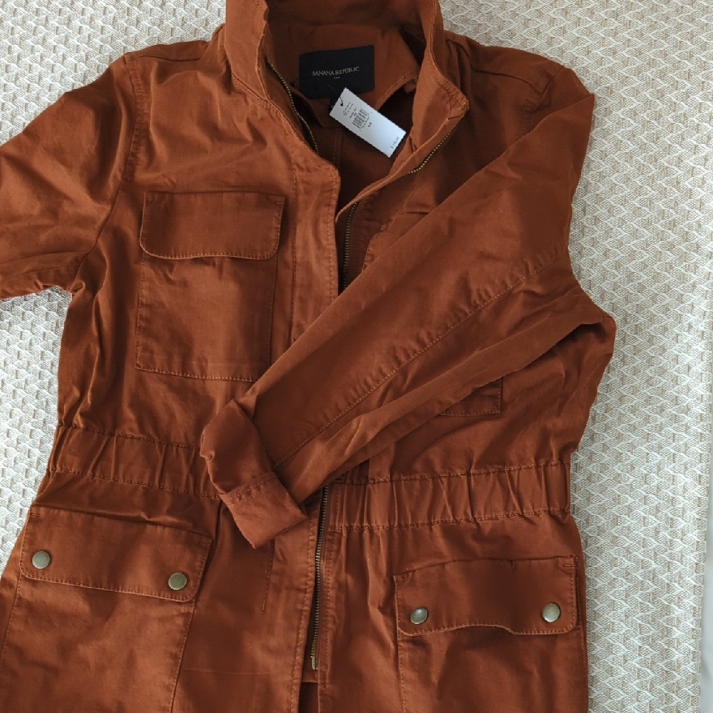 Banana Republic Rust Utility Jacket